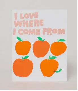 Come From Apples Card