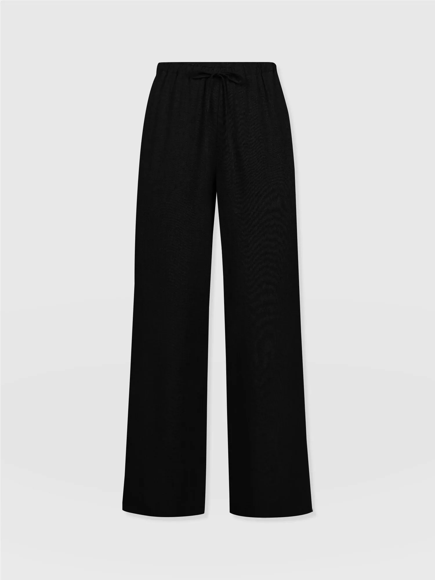 Corinne Linen Pant - Black