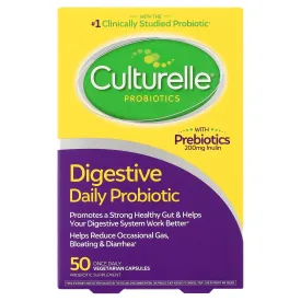 Culturelle Digestive Health Daily Probiotic Capsules For Men & Women