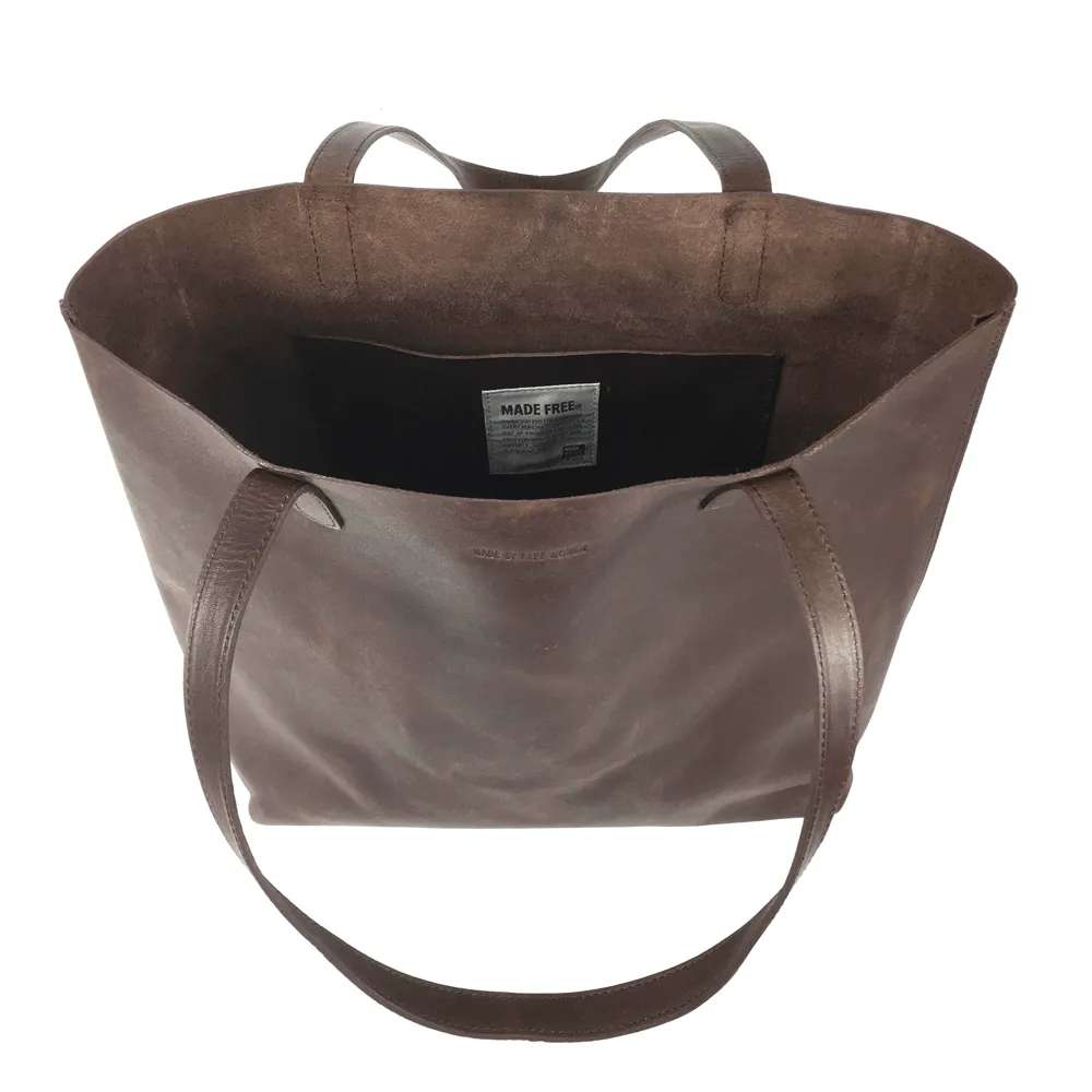 Day Tote Leather Brown