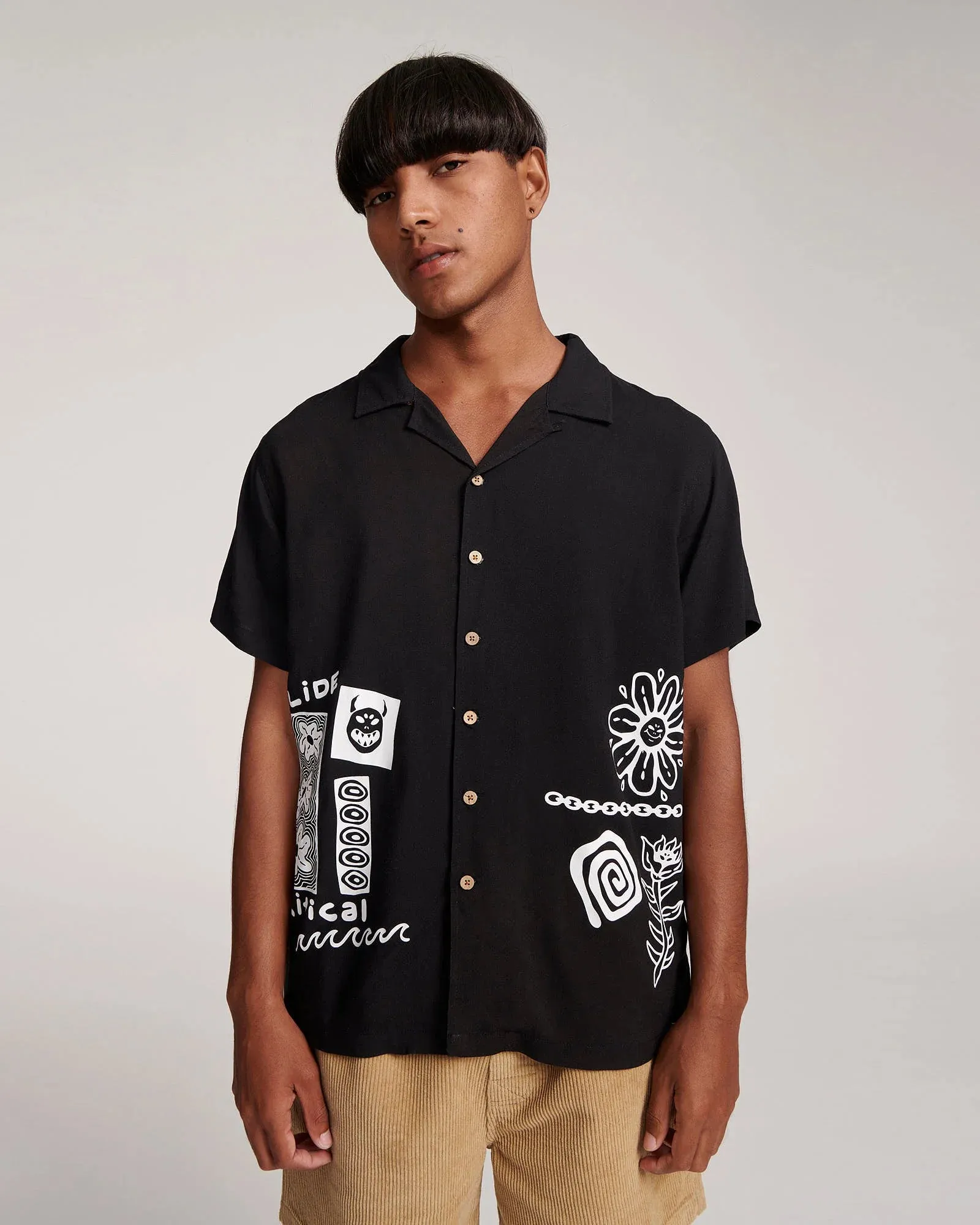 Desire Resort Shirt Black