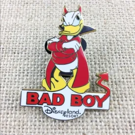 Disney Bad Boy Donald Duck Devil Halloween Costume Pin