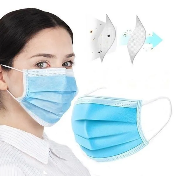 Disposable face mask (Pack of 10)