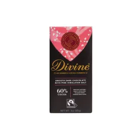 Divine Bar, Dark Chocolate & Pink Himalayan Salt