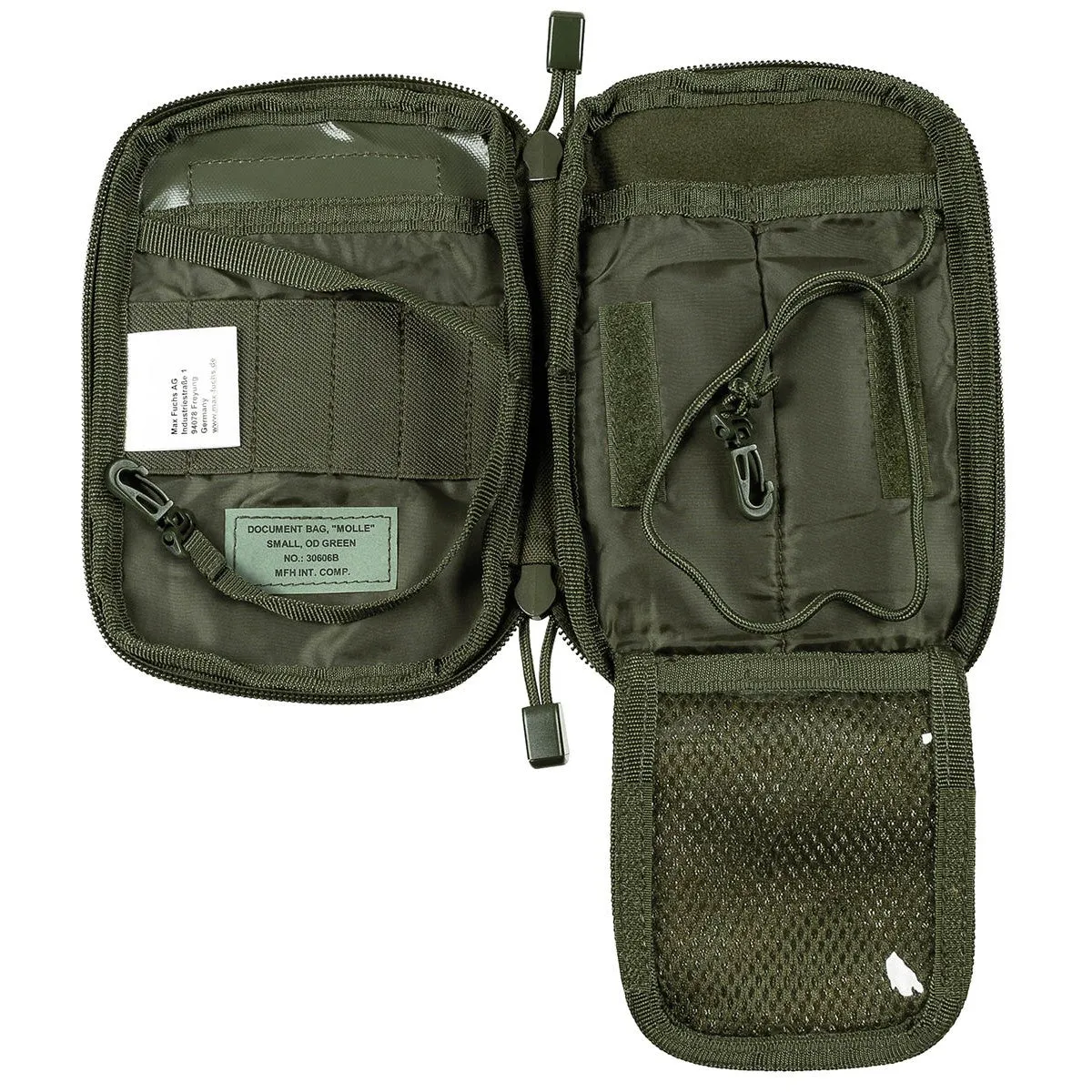 Document-/Smartphone Bag, "MOLLE", OD green