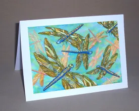 Dragonfly Gathering Notecard