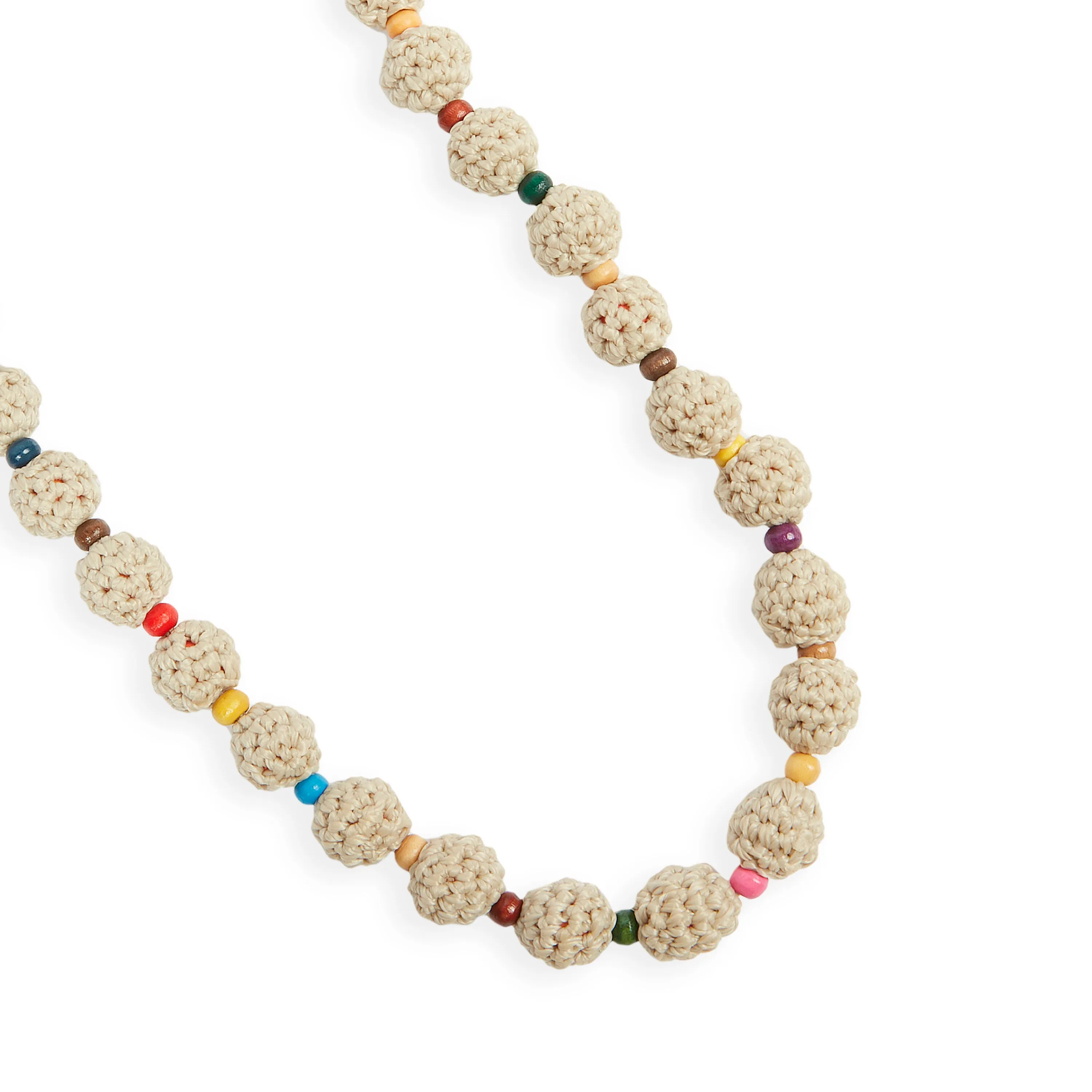 Drea Crochet Bead Necklace