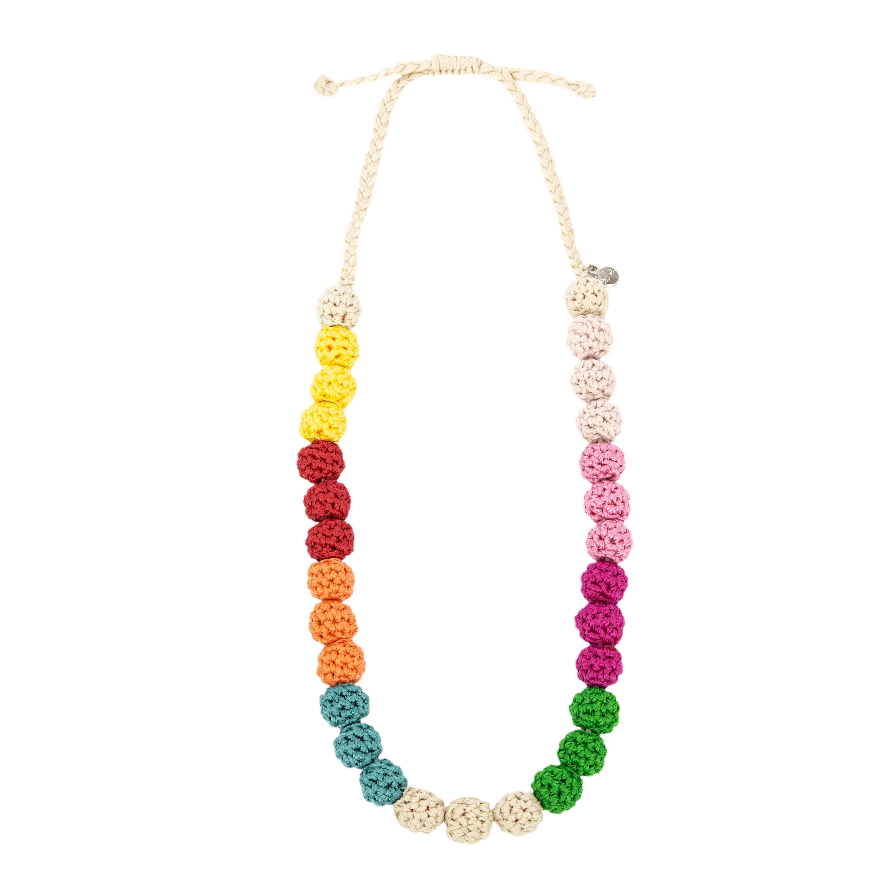 Drea Crochet Bead Necklace