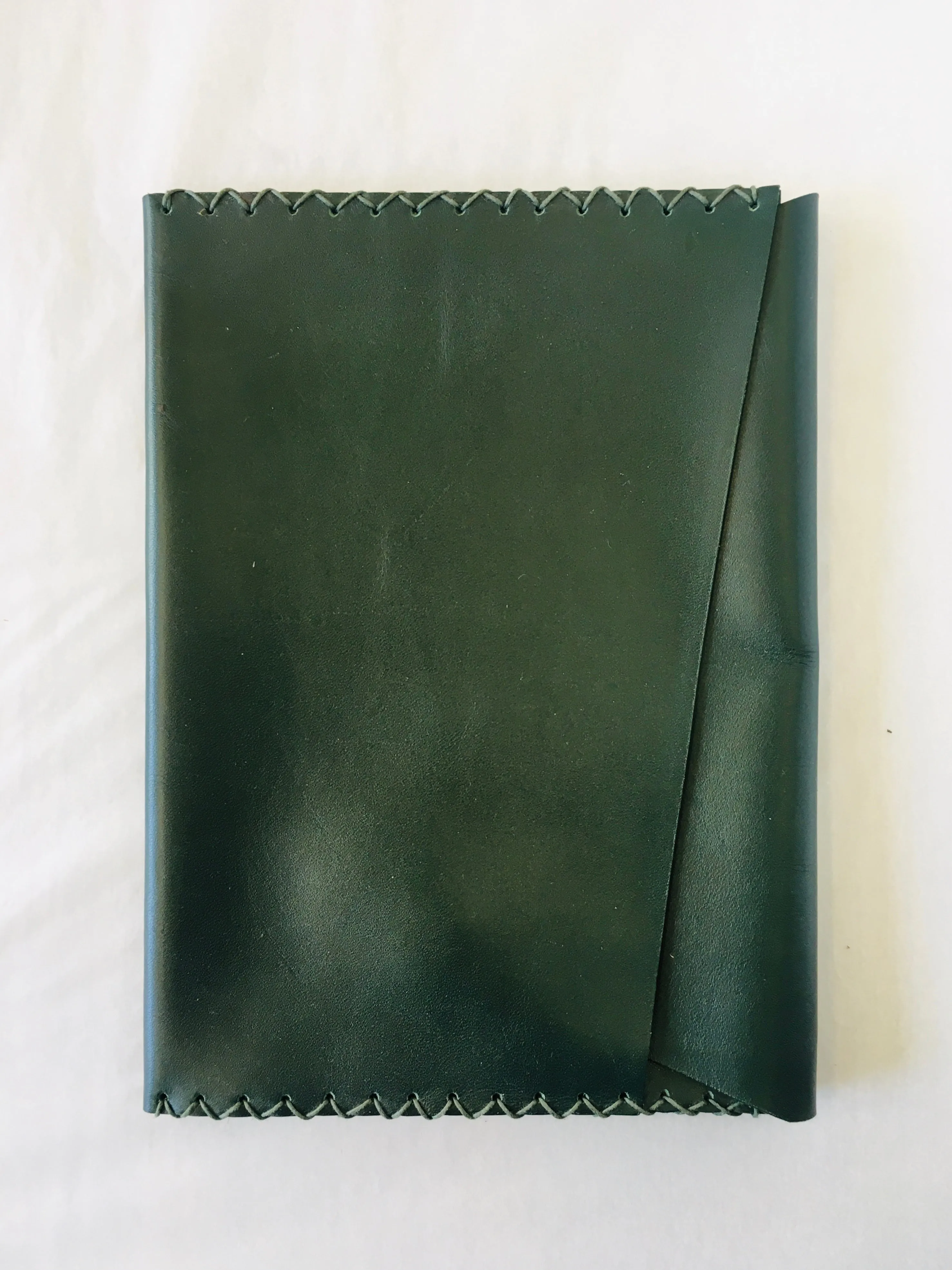 EARLYMADE Handmade Leather Portfolio — GREEN — LAST PIECE