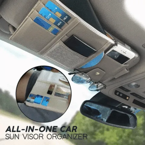 Easy Access - Car Sun Visor Organizer