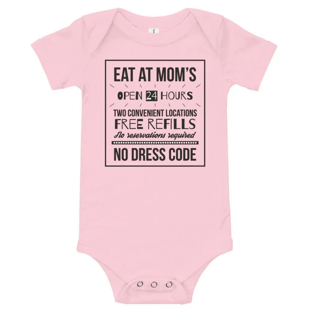 Eat at Mom's Onesie