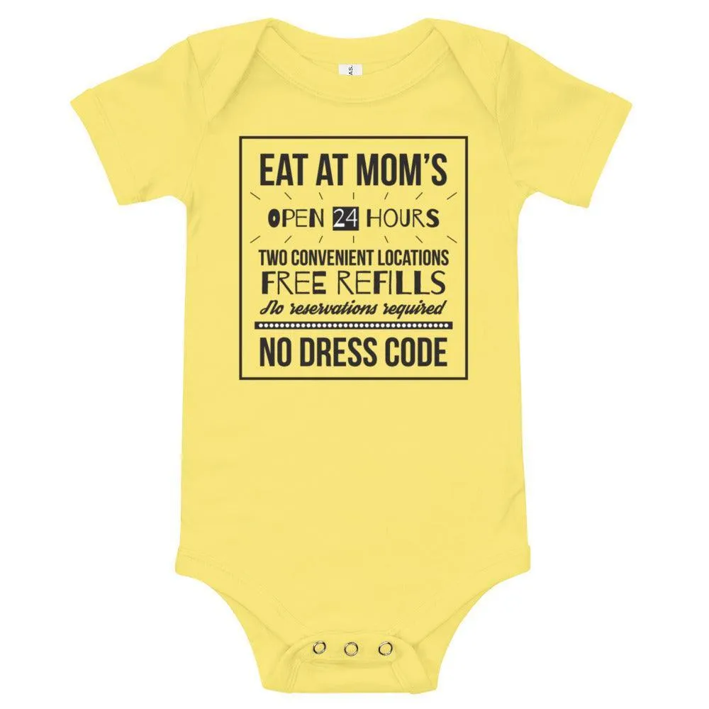 Eat at Mom's Onesie