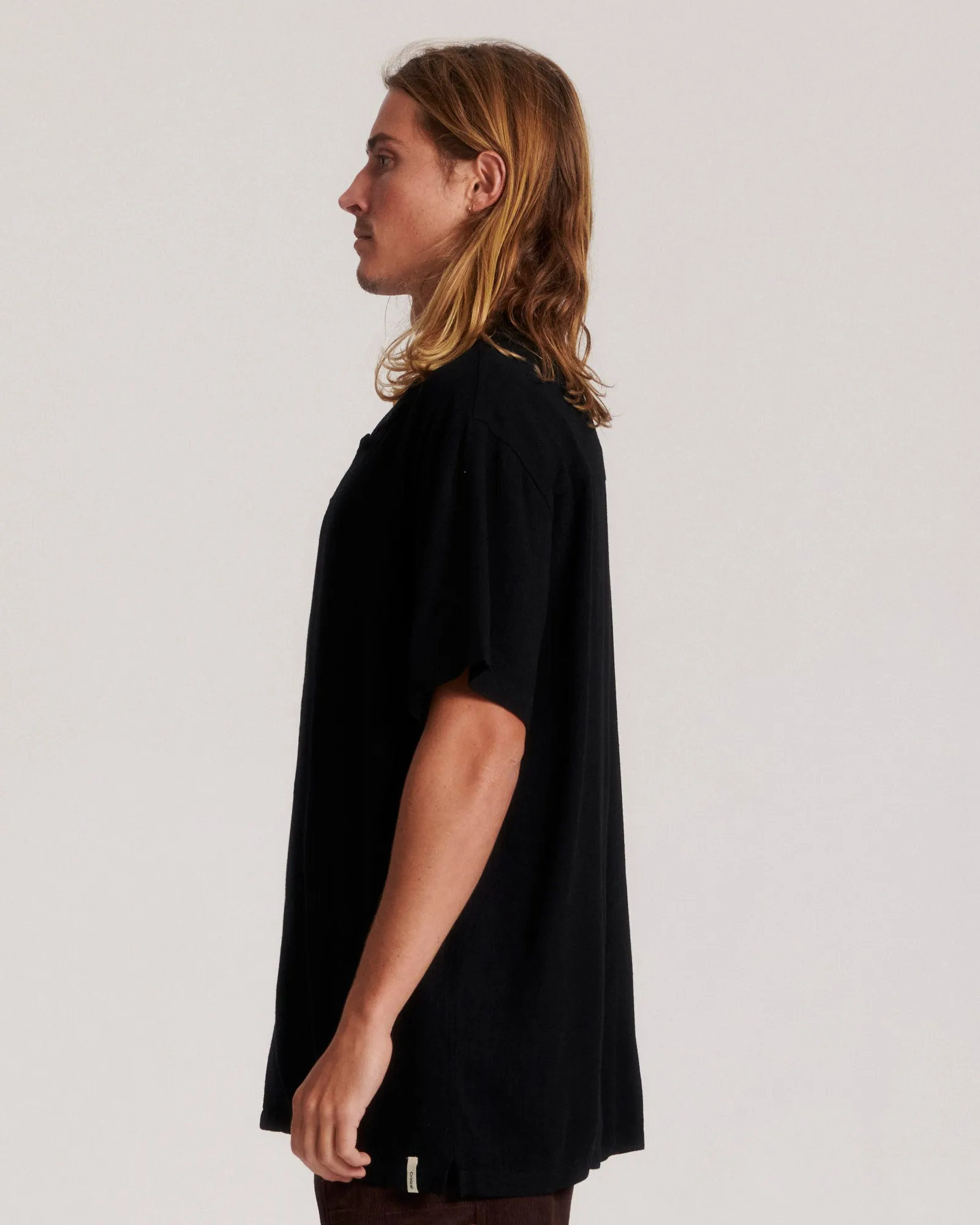 Ernie Resort Shirt - Black