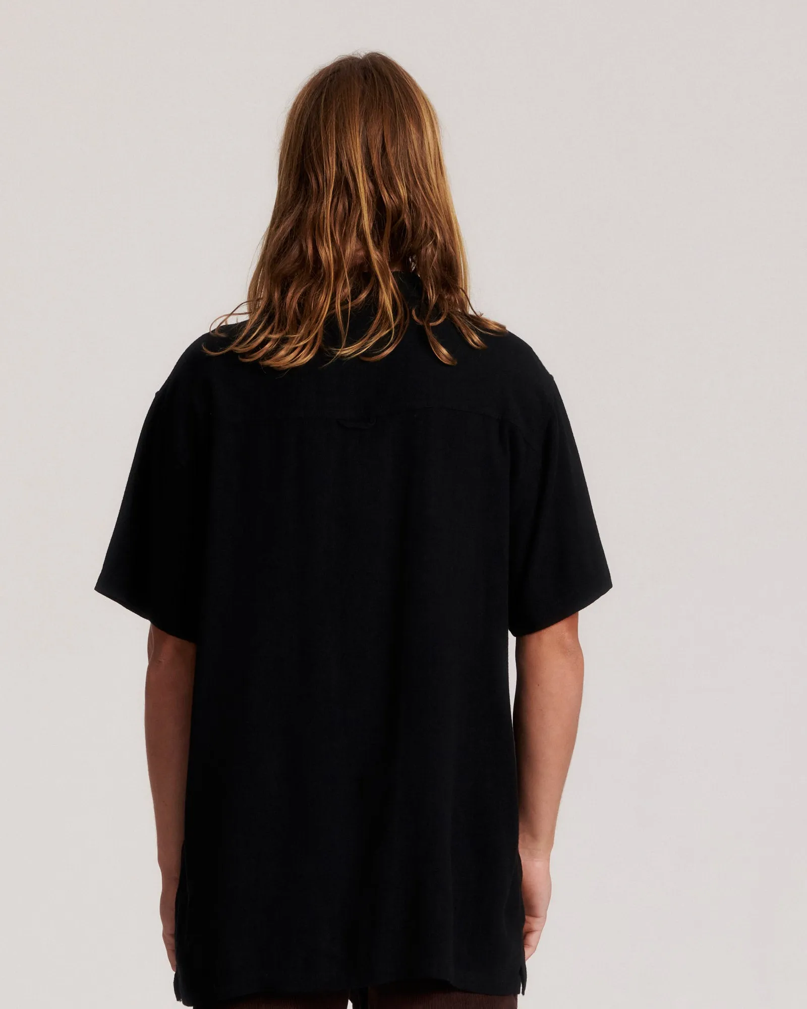 Ernie Resort Shirt - Black