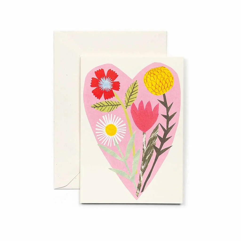 Floral Heart Card