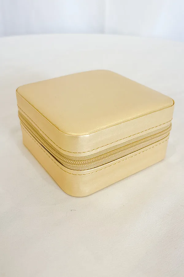 For Keeps Gold Jewelry Box