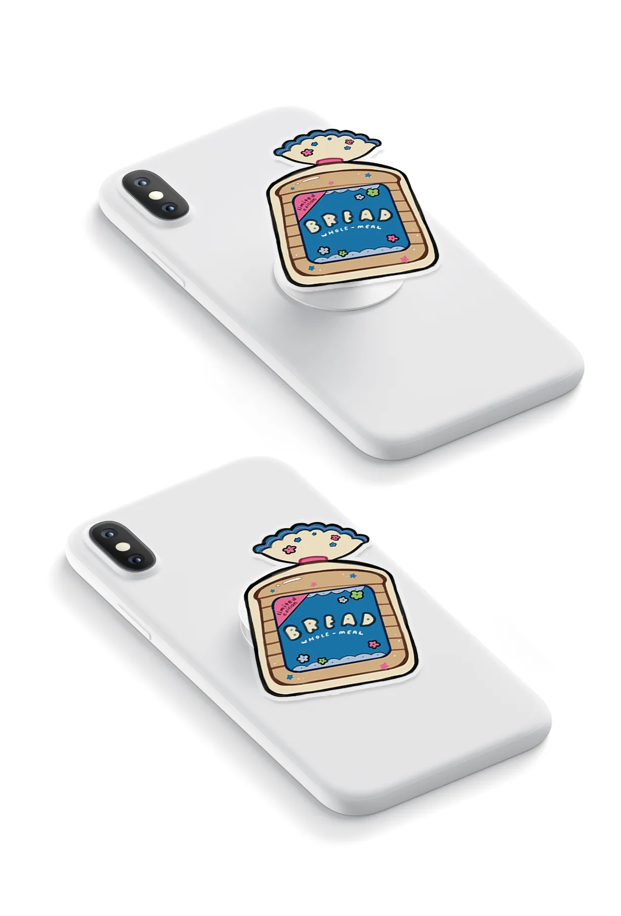 Fresh Loaf - GRIPUP™ Special Edition Sunday Market Collection Phone Grip | LOUCASE