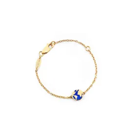 Globe Baby Bracelet, Gold