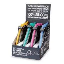 Go sili Reusable Silicone Straw