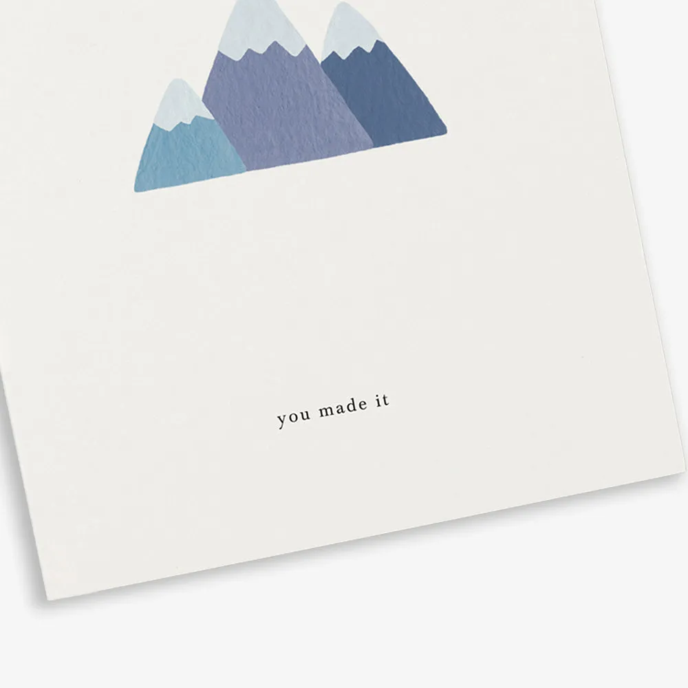 GREETING CARD // MOUNTAIN TOP