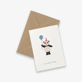 GREETING CARD // PANDA