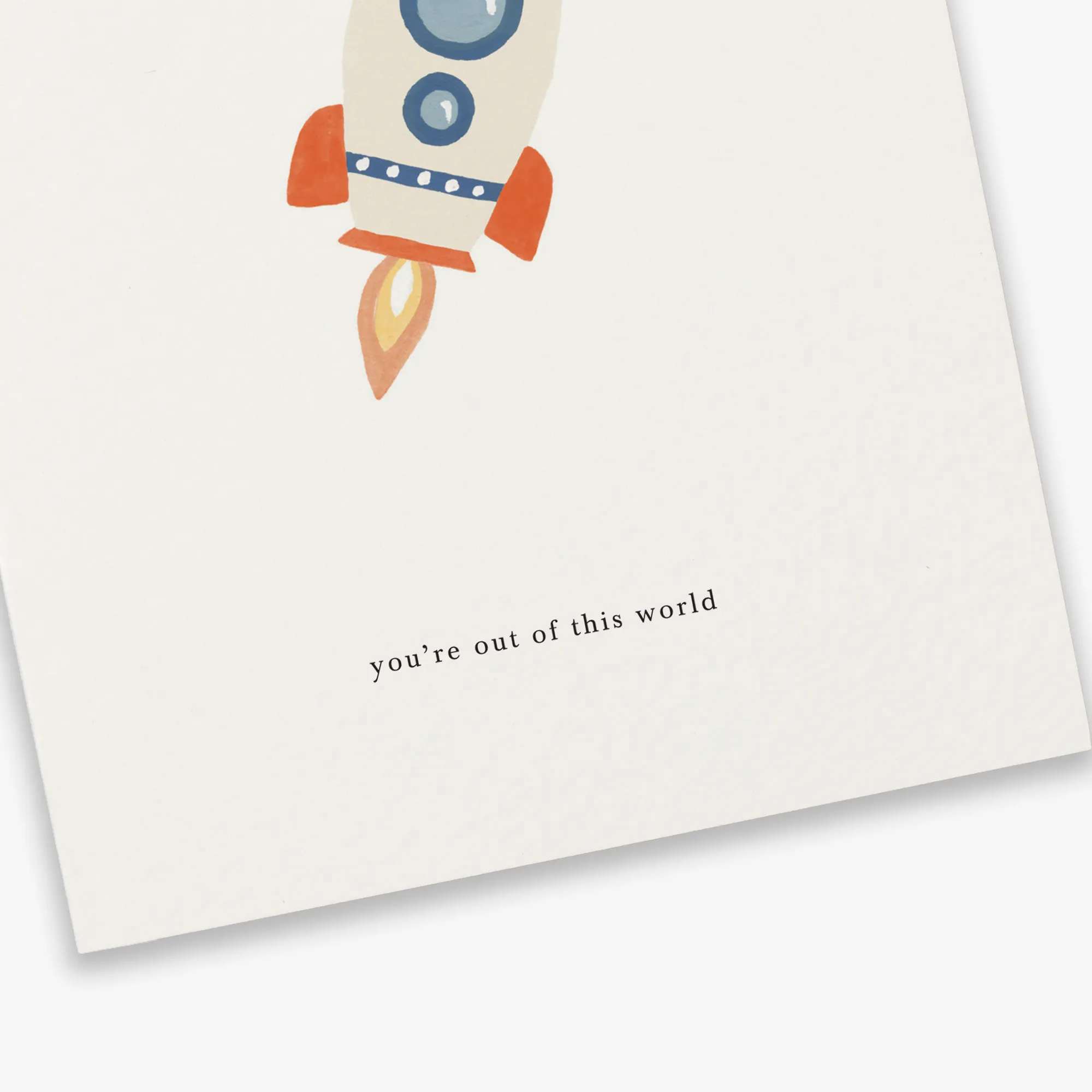 GREETING CARD // ROCKET