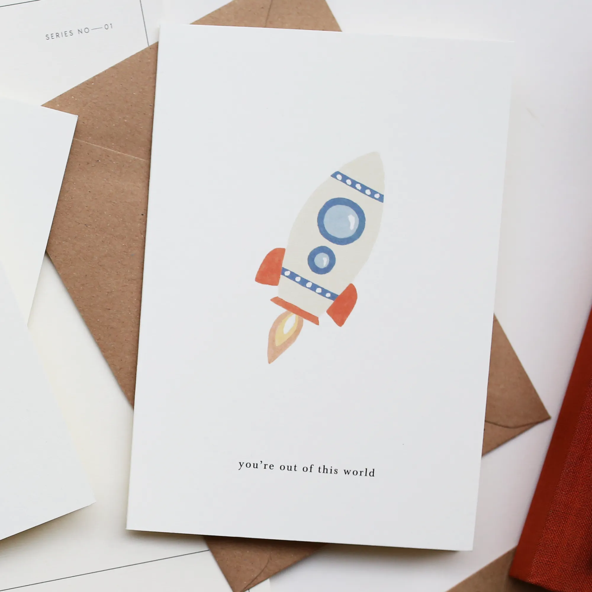 GREETING CARD // ROCKET