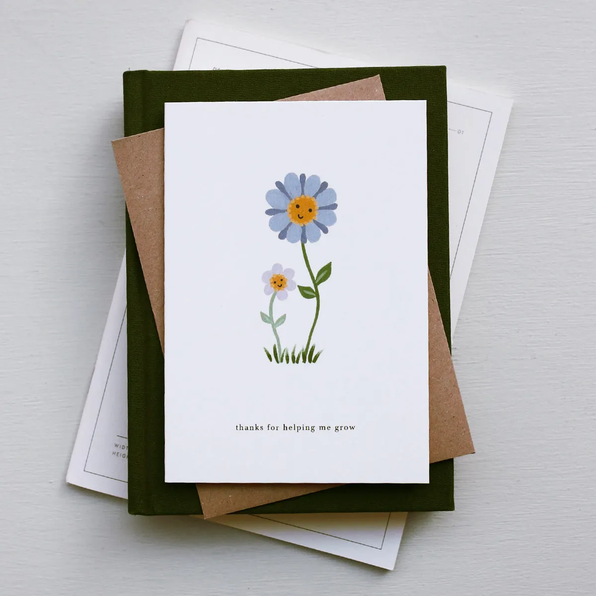 GREETING CARD // TWO FLOWERS