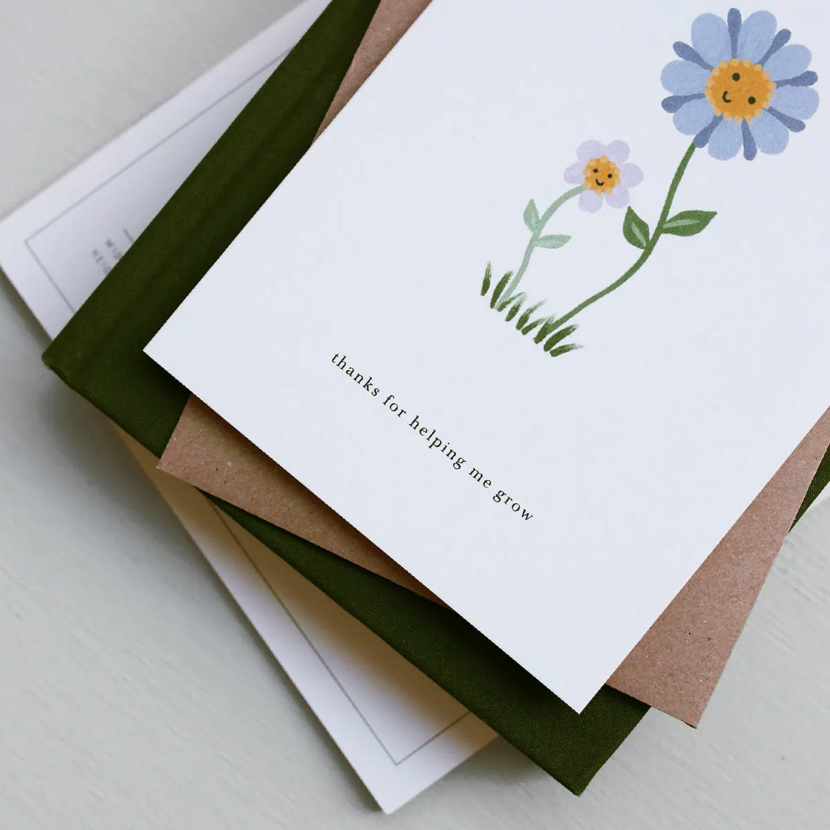 GREETING CARD // TWO FLOWERS