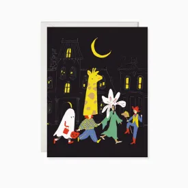 Halloween Parade card