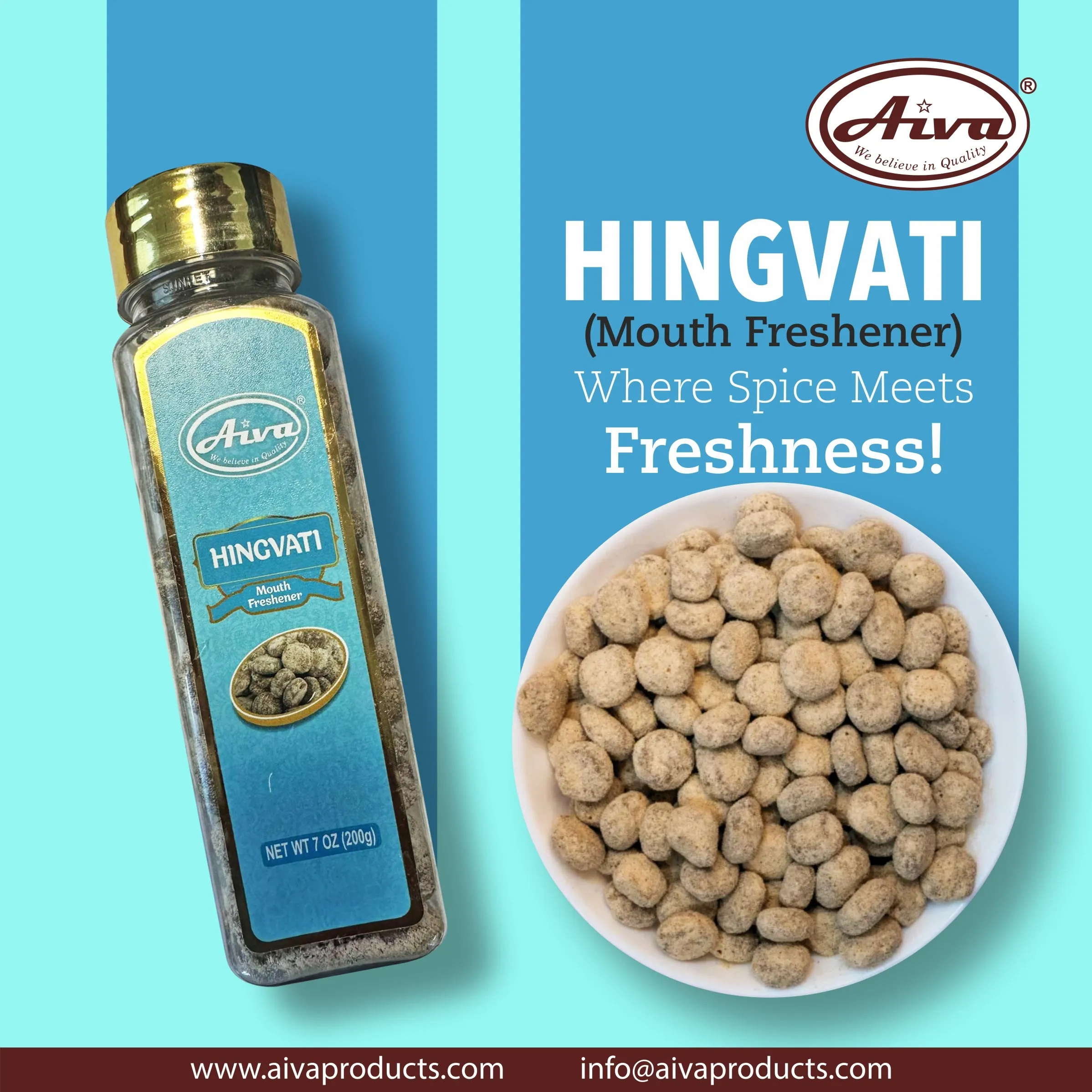 Hing Vati (Asafoetida Candy / Mouth Freshener) | Natural