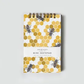 Honeybee Mini Spiral Notepad