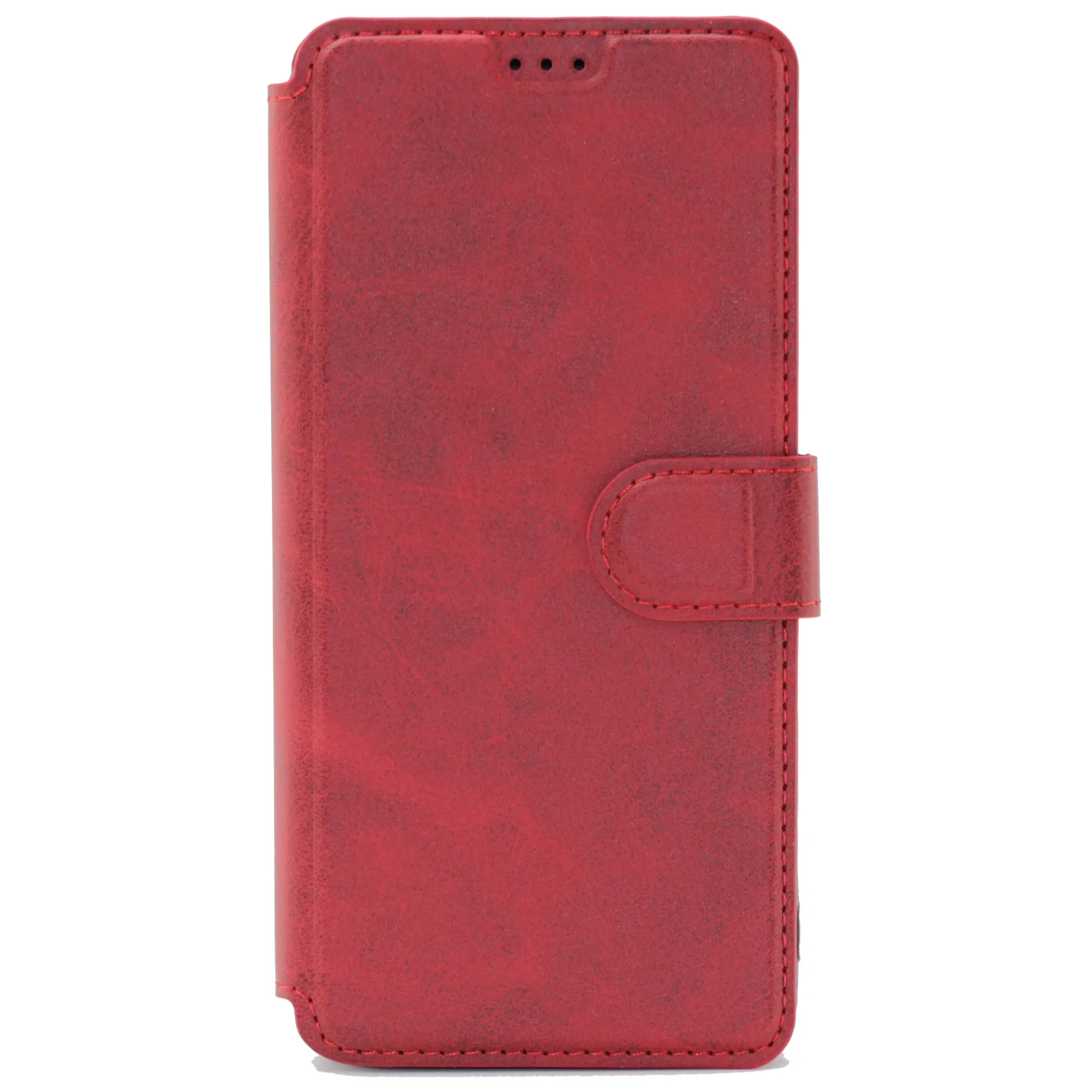 Huawei P20 Pro 2017 Leather Wallet Case Red