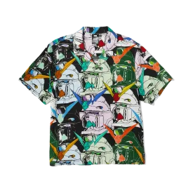 HUF x Gundam Heads Resort Shirt