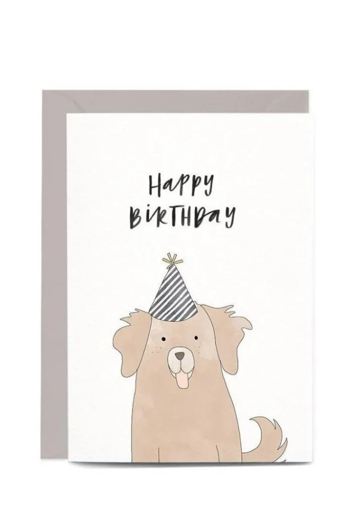 In The Daylight - Birthday Dog - Greeting Card