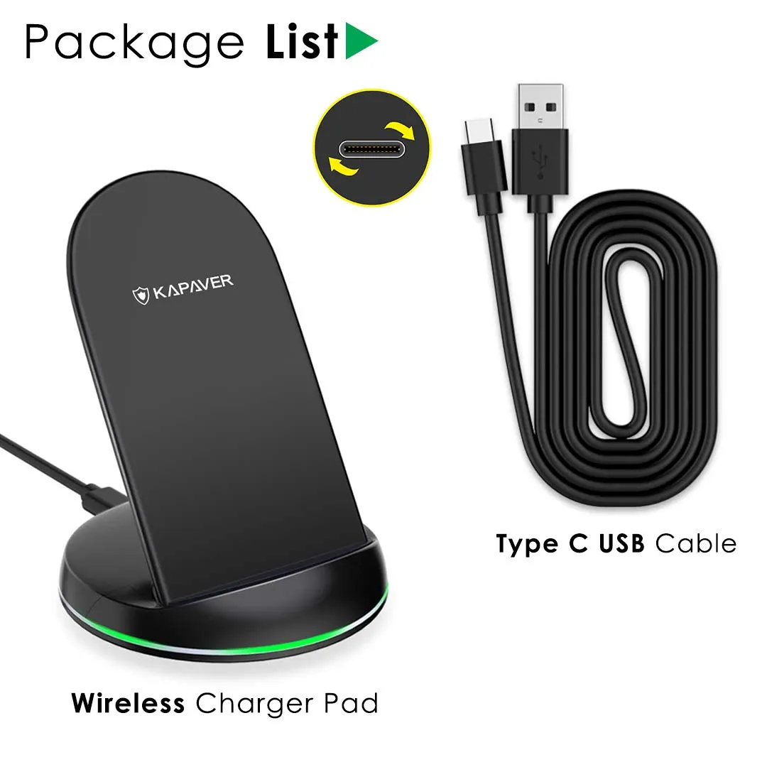 KAPAVER KPX1 Type C Fast Wireless Charger