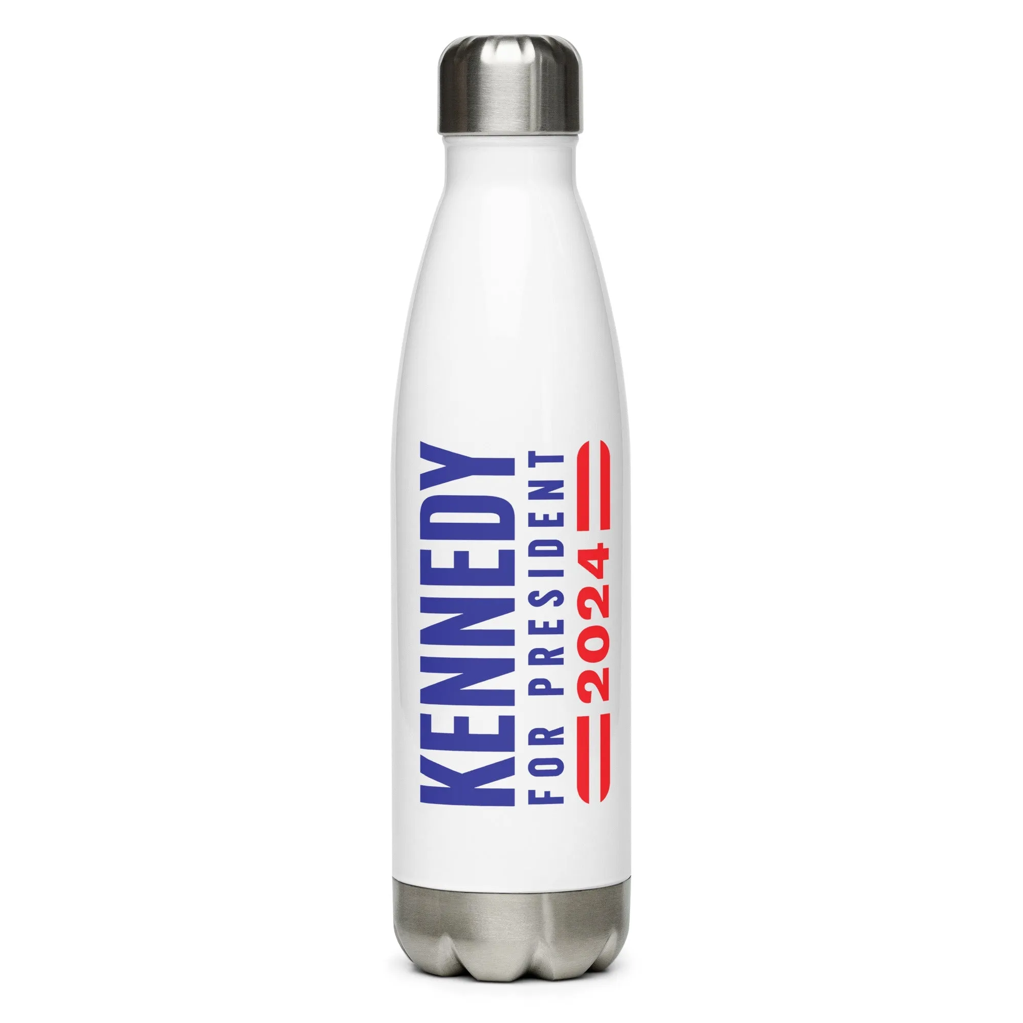 Kennedy for President Stainless Steel Water Bottle