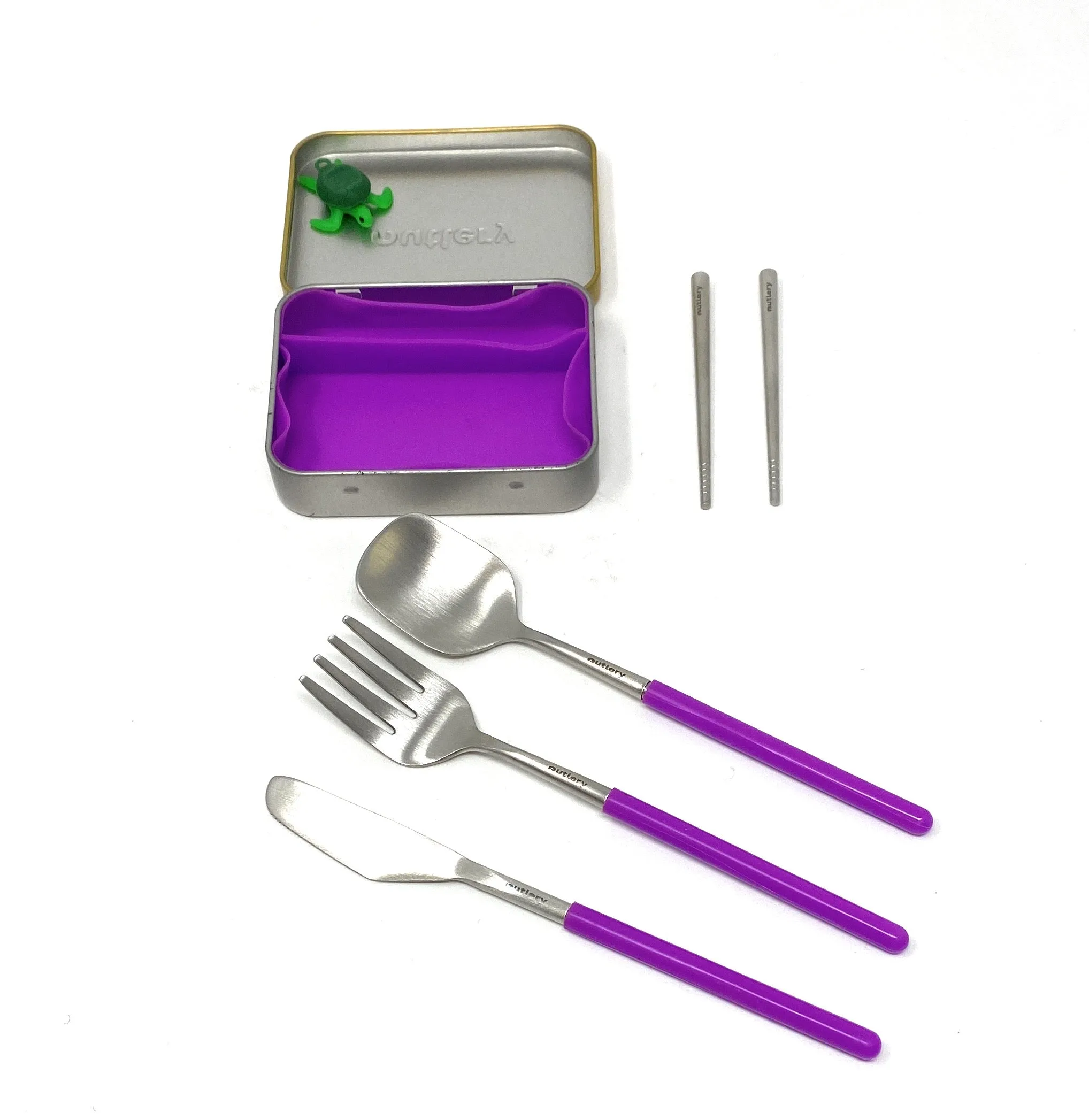 Kids Stainless Steel Cutlery Travel Set