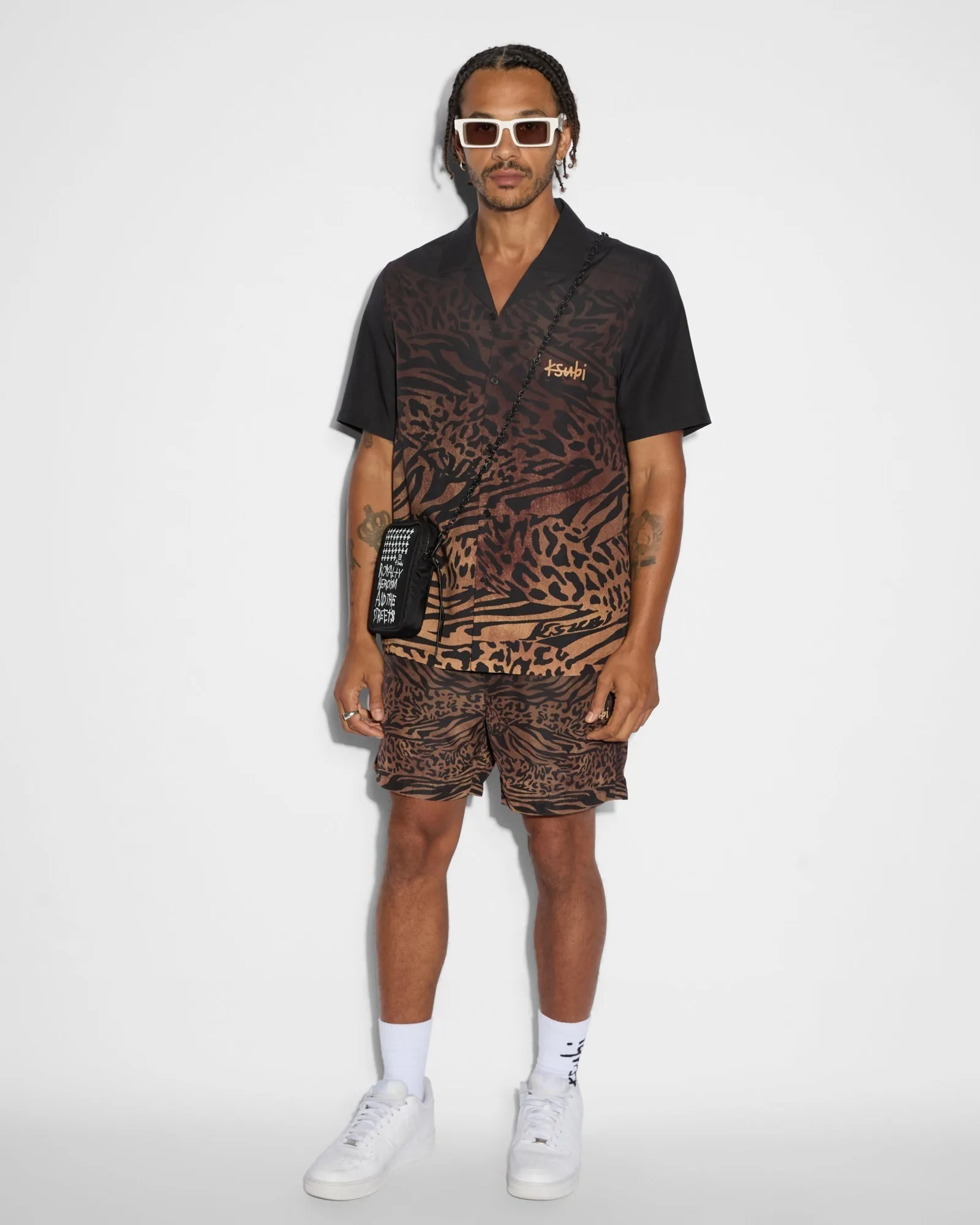 Ksubi Sinners Resort Shirt - Leopard