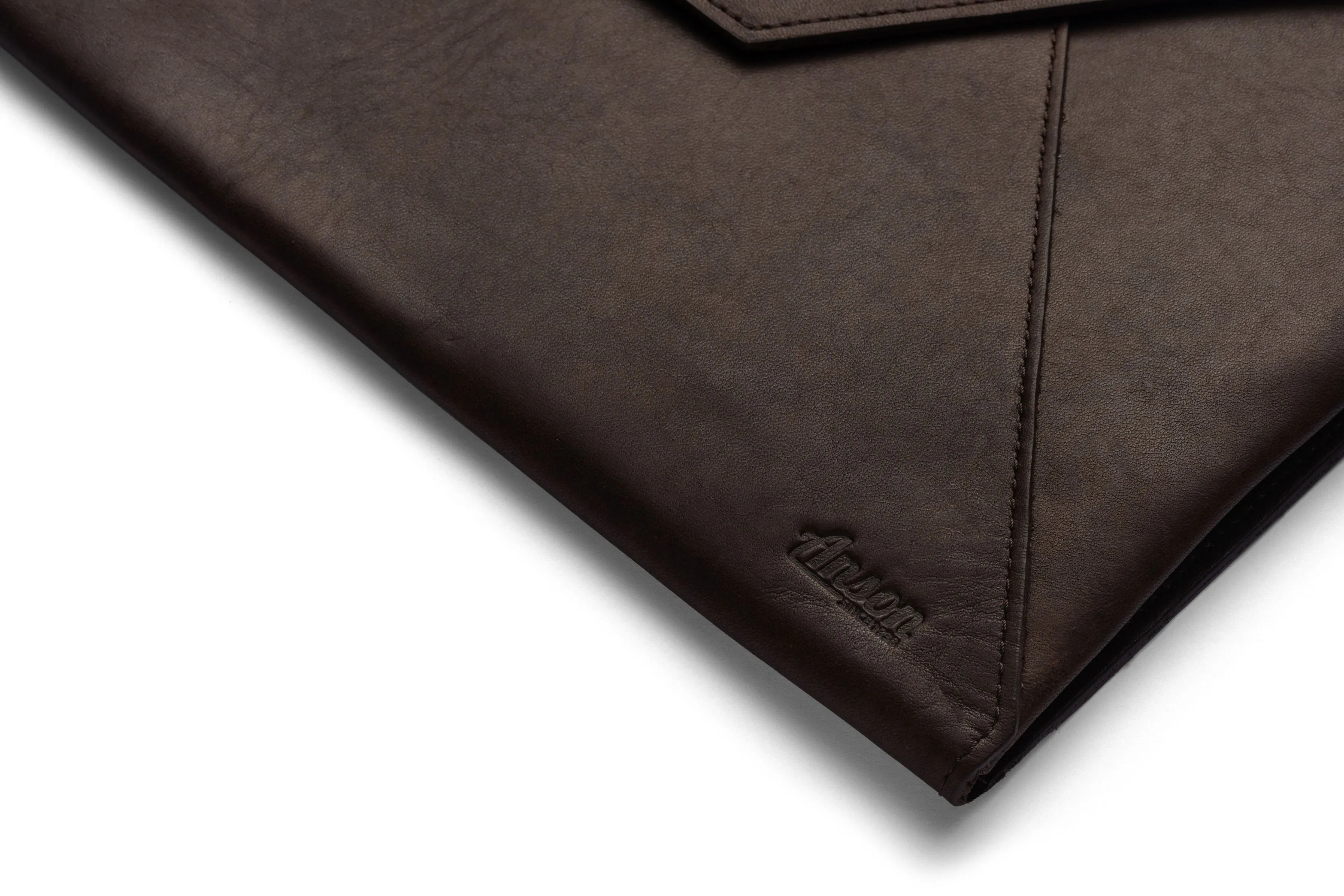 Premium Leather Document Envelope - Classic Brown or Sleek Black Organizer