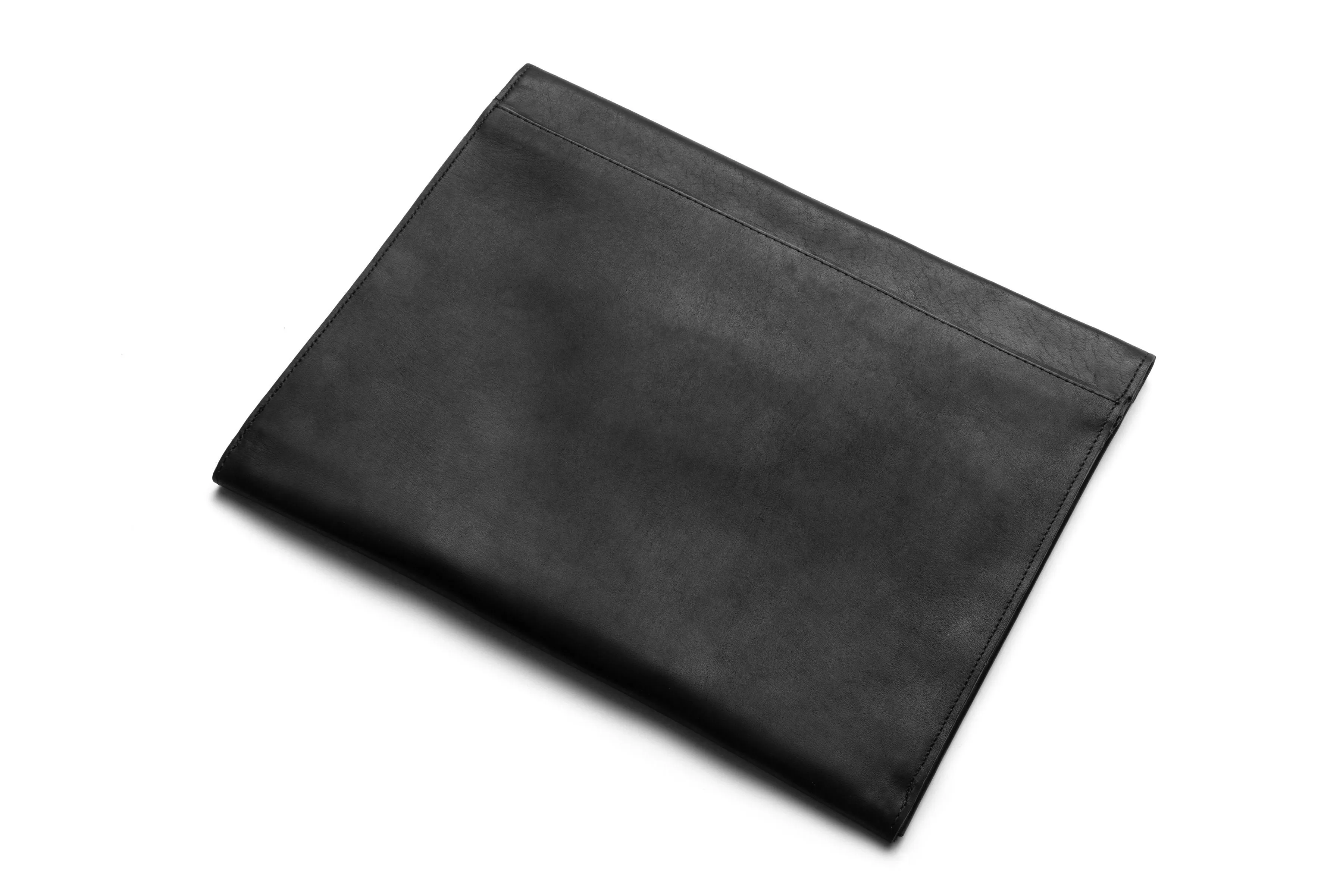 Premium Leather Document Envelope - Classic Brown or Sleek Black Organizer