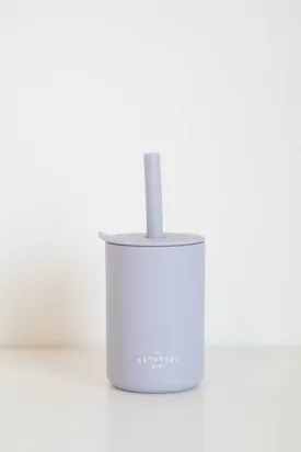 Lilac Straw Cup