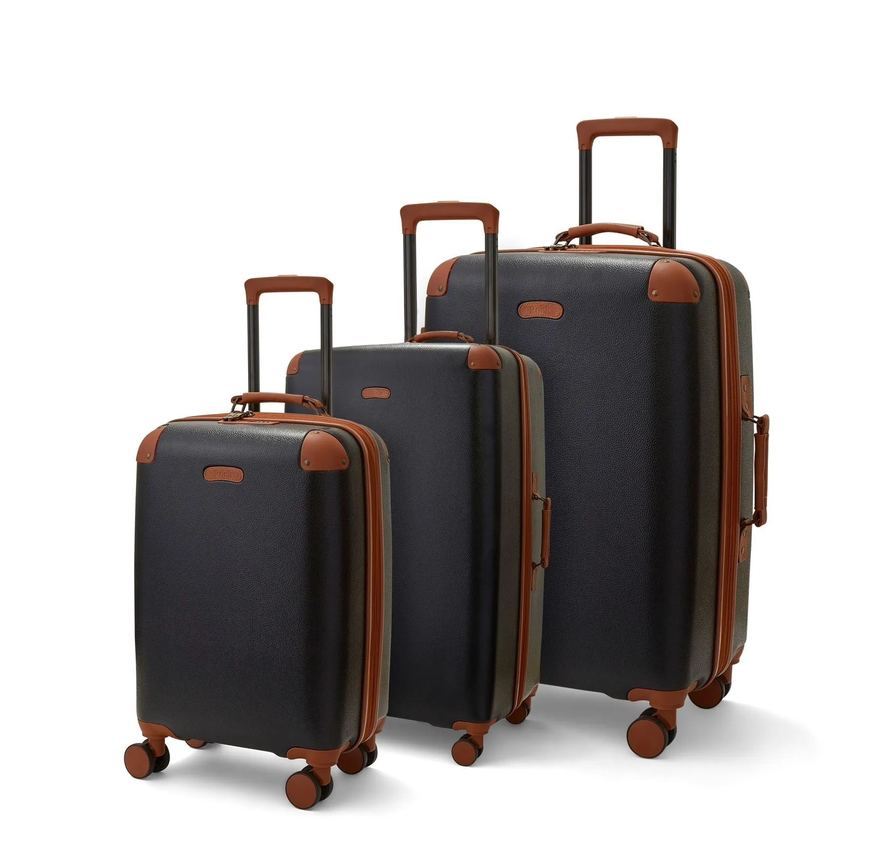 Luggage Suitcase Travel Bag Carry On Hand Cabin Check in Expandable Hard-Shell 4 Spinner Wheels Trolley Set | Carnaby