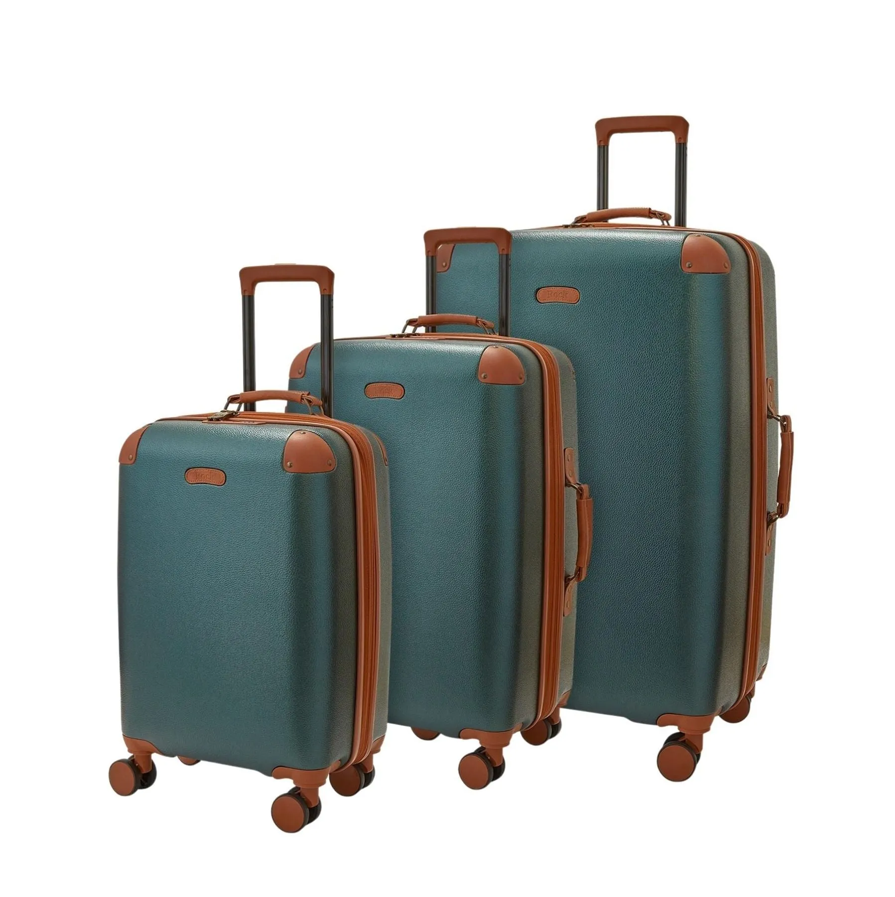 Luggage Suitcase Travel Bag Carry On Hand Cabin Check in Expandable Hard-Shell 4 Spinner Wheels Trolley Set | Carnaby