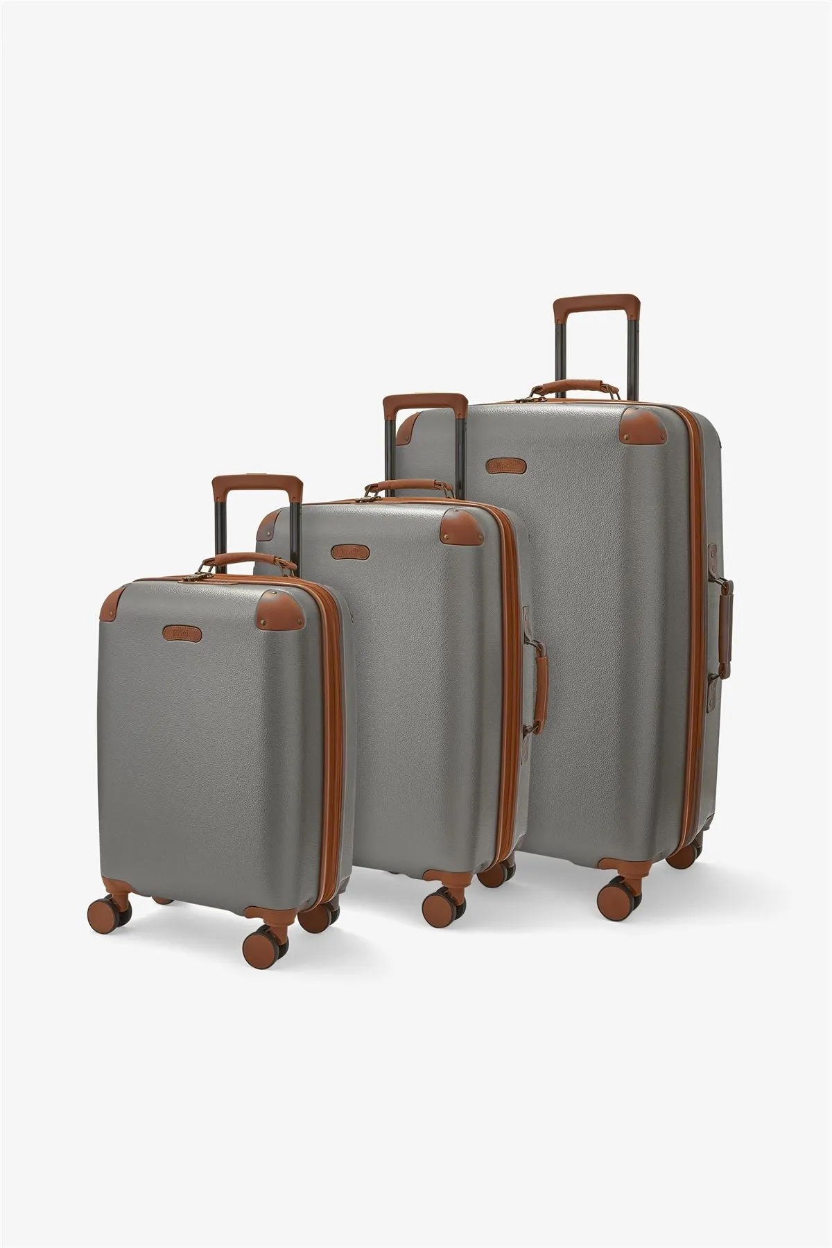 Luggage Suitcase Travel Bag Carry On Hand Cabin Check in Expandable Hard-Shell 4 Spinner Wheels Trolley Set | Carnaby