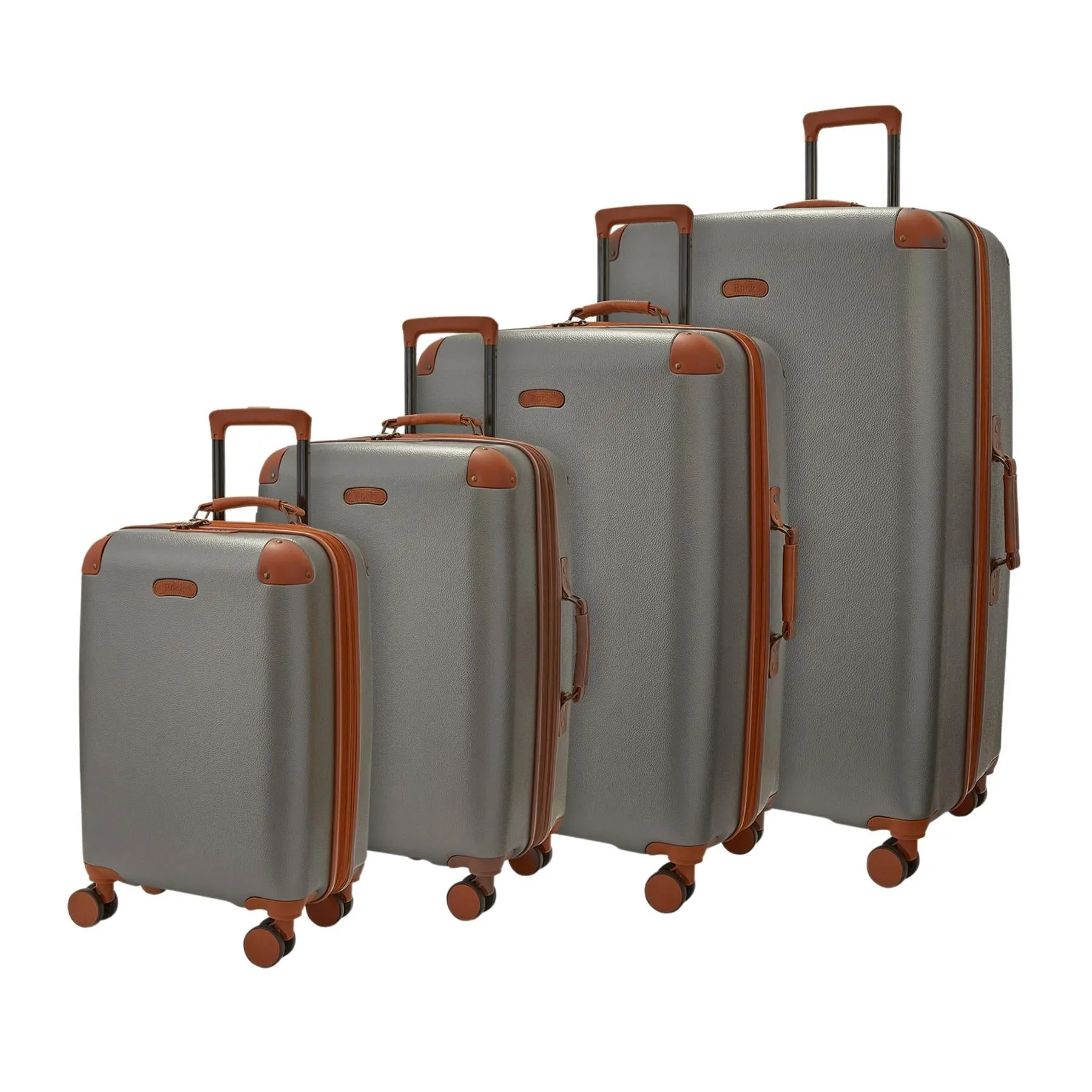 Luggage Suitcase Travel Bag Carry On Hand Cabin Check in Expandable Hard-Shell 4 Spinner Wheels Trolley Set | Carnaby