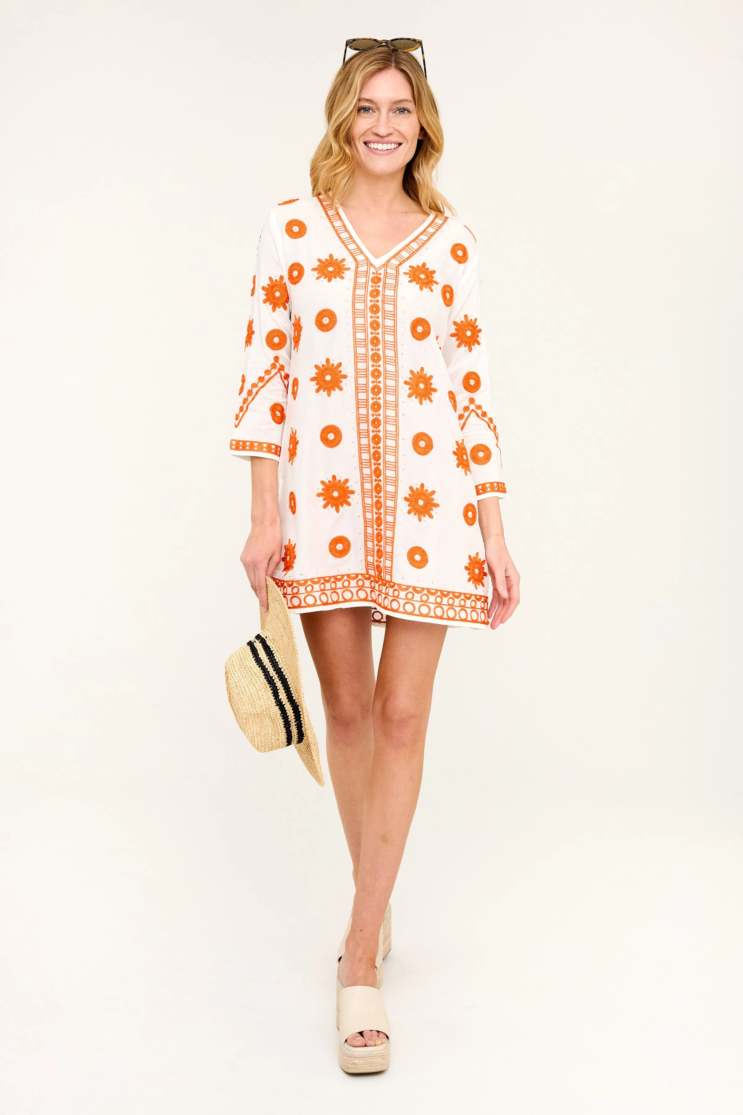 Maho Tunic - Dominica Orange