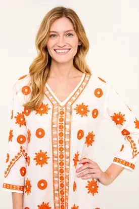 Maho Tunic - Dominica Orange