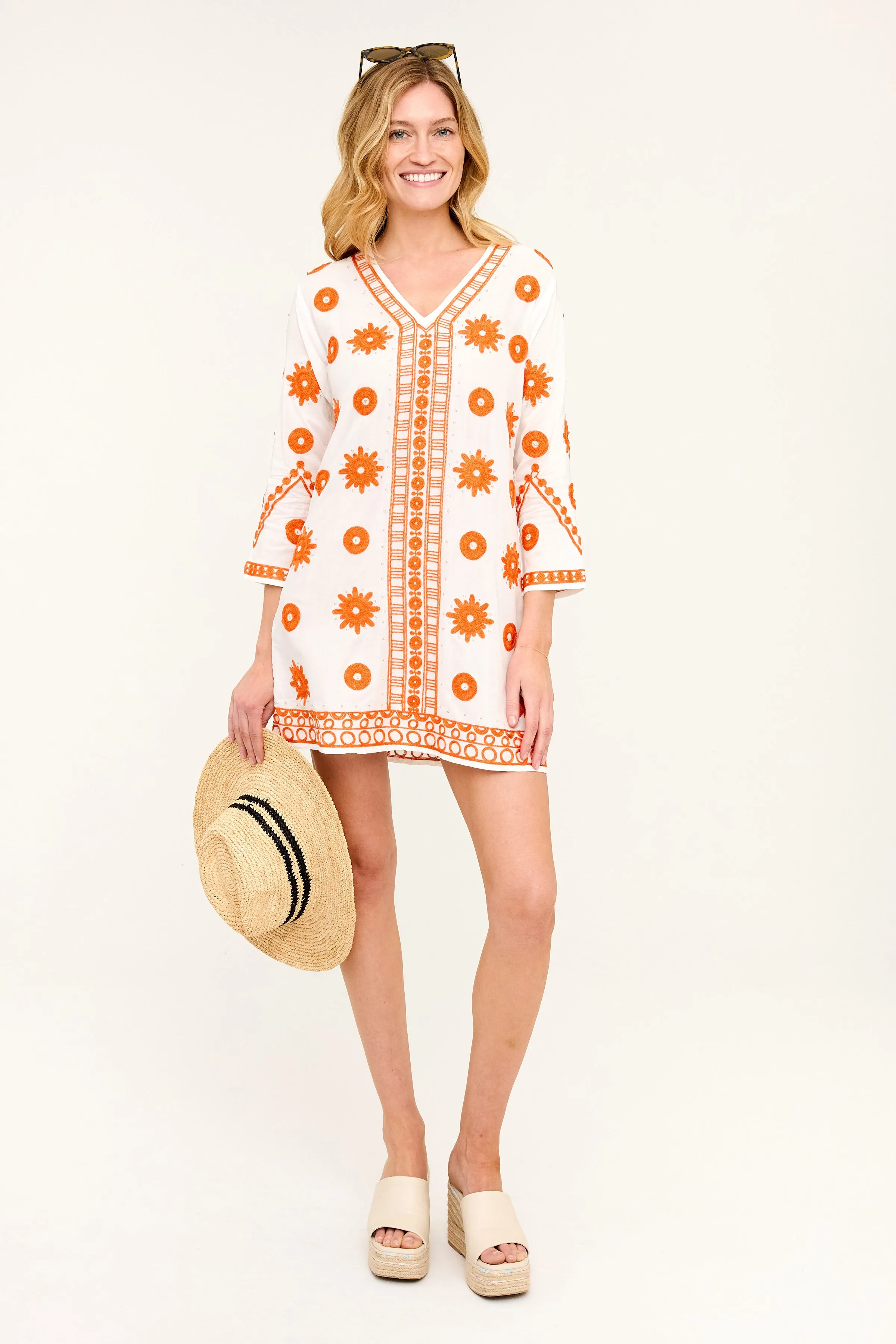 Maho Tunic - Dominica Orange