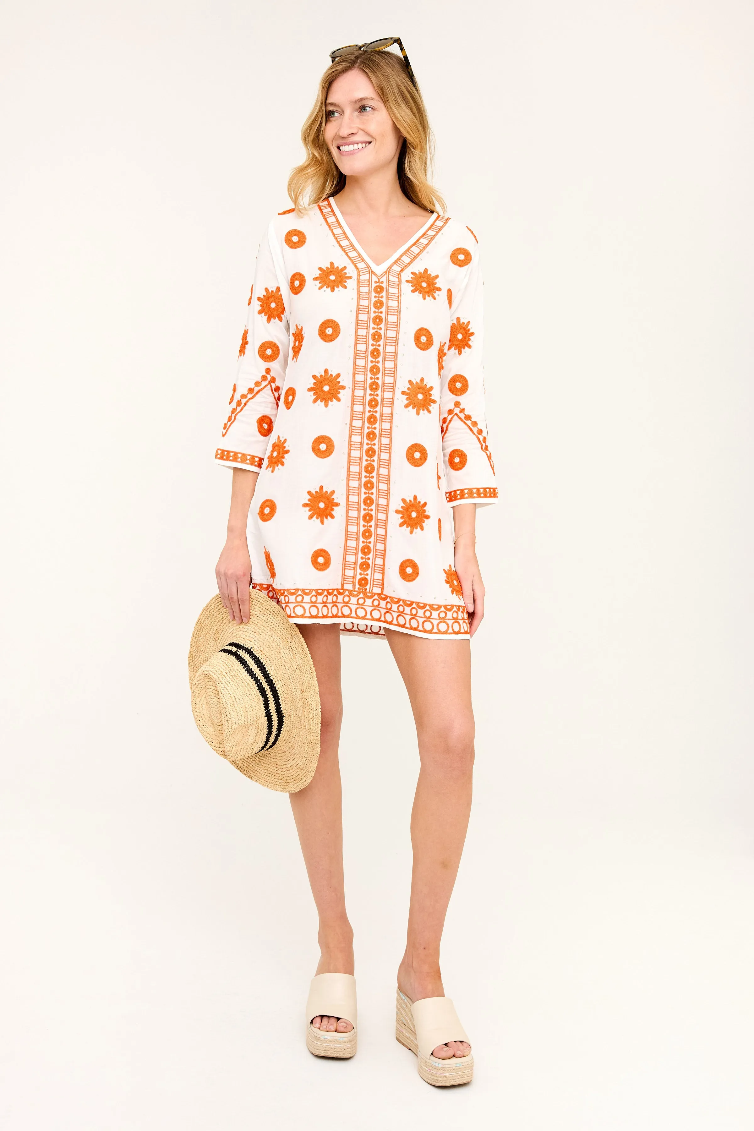 Maho Tunic - Dominica Orange